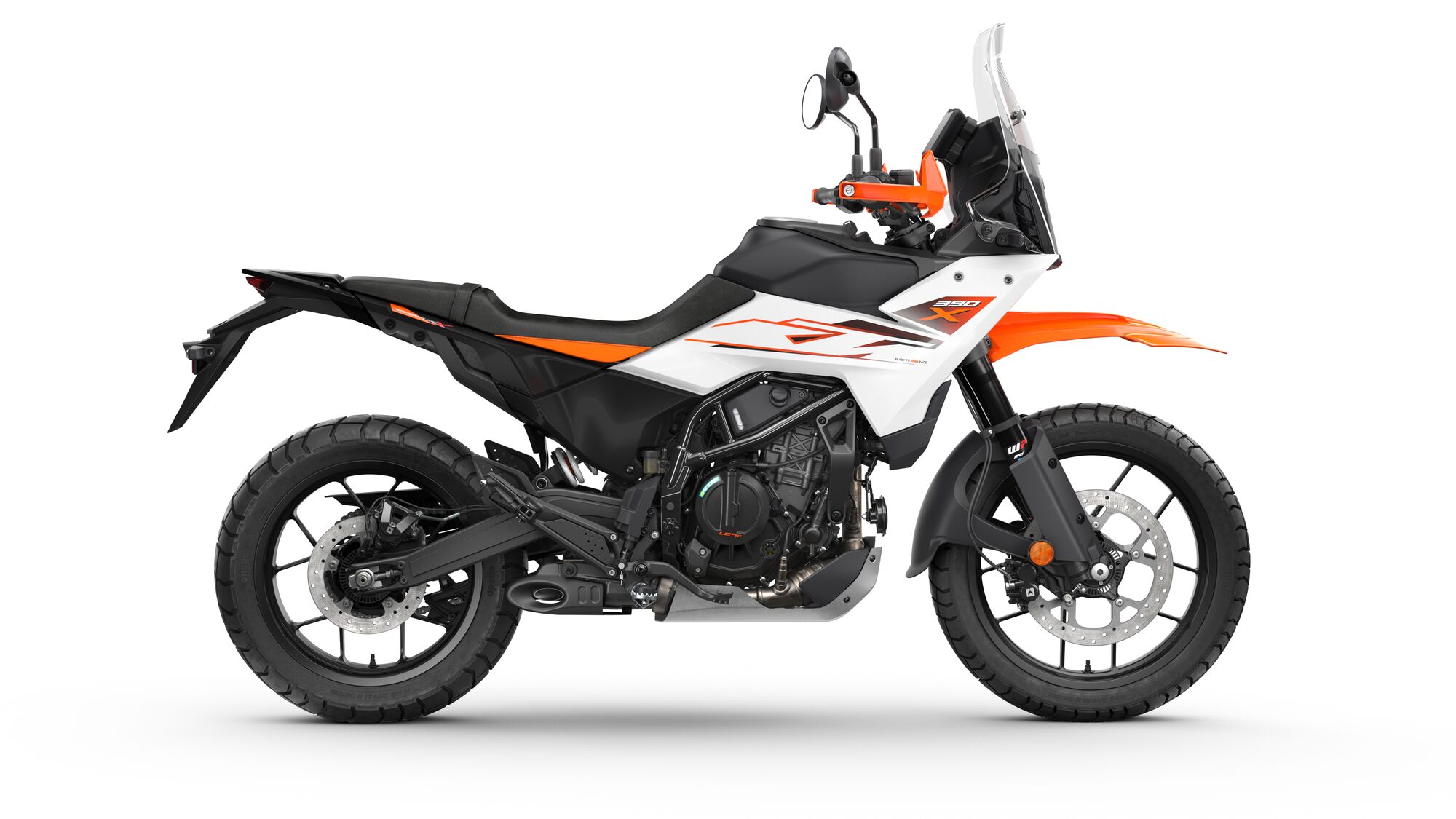 KTM 390 ADVENTURE X WHITE 2025